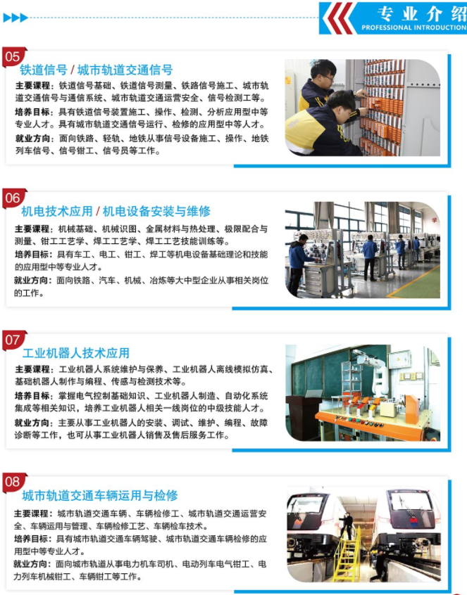 石家莊鐵路高級技工學(xué)校2026年招生專業(yè)詳解 專業(yè)介紹 第2張