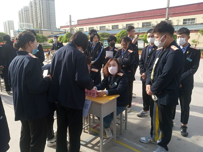 石家莊鐵路職業技工學校21春學生會納新開始 學校新聞